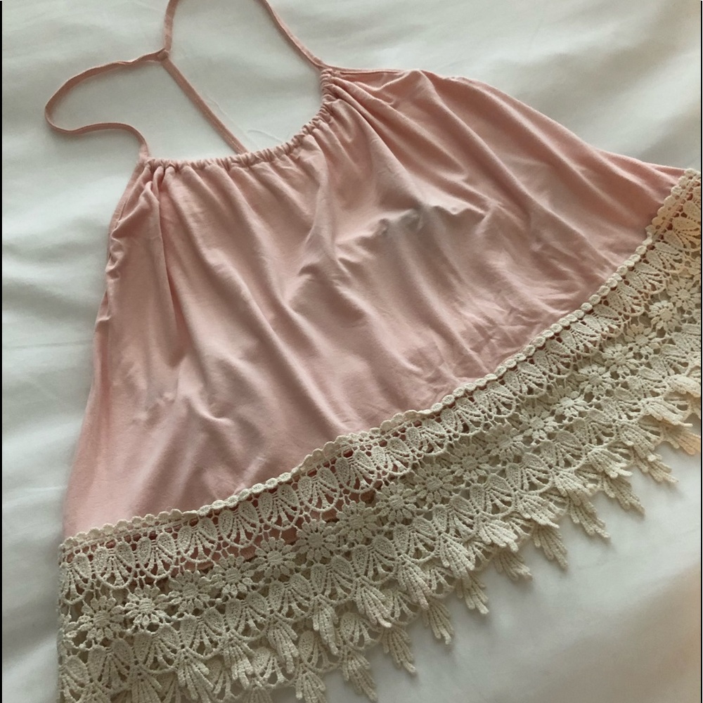 T-back crop top